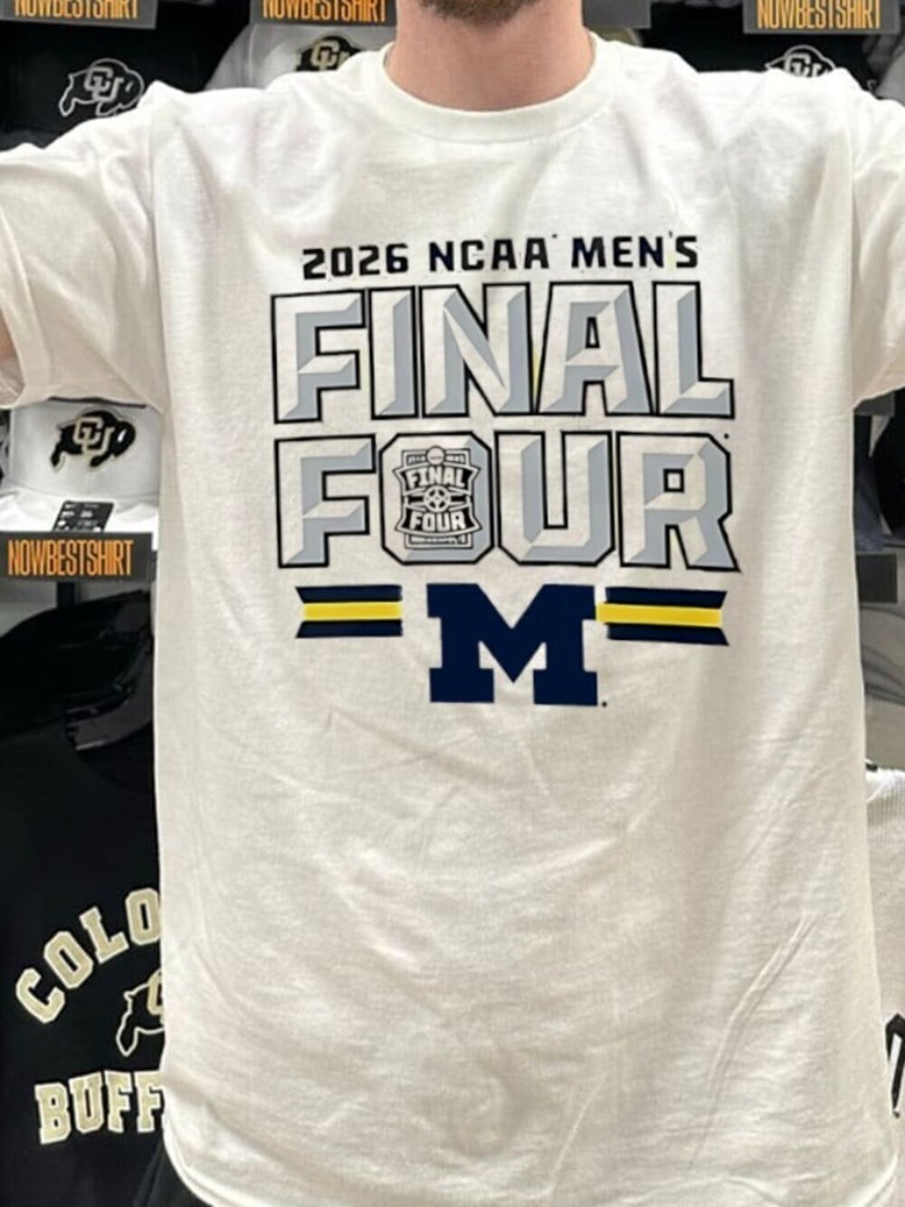 2026 NCAA Mens Final Four Michigan Wolverines March Madness shirt